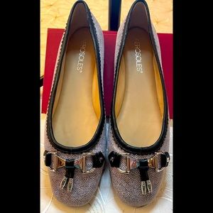 Aerosoles Bone Snake Leather Shoes